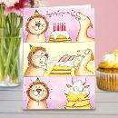 Search for funny lion birthday cards Cute