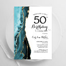 Search for aqua gold invitations Agate