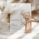 Search for boho woodland baby shower invitations Bear