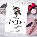 Search for skull engagement party invitations Floral