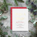 Search for white gold christmas invitations Minimalist