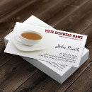 Search for tea business cards Coffee