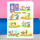 Search for funny yoga cards Comic