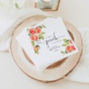 Search for sweet as a peach napkins Fruit