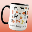 Search for spooky cat mugs Pumpkin