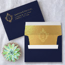 Search for monogrammed wedding envelopes Bride and groom initials