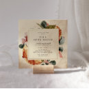 Search for floral open house invitations Housewarming party