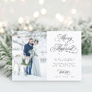Search for wedding photo christmas cards Newly weds