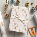 Search for pink and gold christmas wrapping paper Rose gold glitter