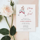 Search for vineyard bridal shower invitations Cheers to love