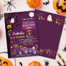 Search for kids halloween invitations Purple