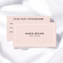 Search for beautiful appointment cards Girly