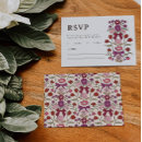 Search for bows rsvp cards Botanical