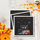 Search for funny halloween napkins Ghost