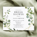 Search for postcard bridal shower invitations Botanical
