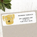Search for dog breed return address labels Animal