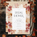 Search for rustic fall bridal shower invitations Modern