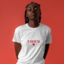 Search for romantic words tshirts For her