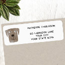 Search for labrador puppy return address labels Cute
