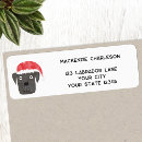 Search for black labrador return address labels Cute