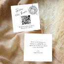 Search for retro wedding enclosure cards Qr code