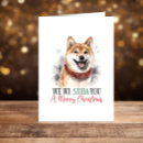 Search for shiba inu christmas cards Puppy