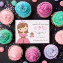Search for brunette birthday invitations Girl