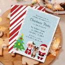 Search for santa claus birthday invitations Reindeer