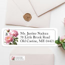 Search for garden flowers return address labels Butterfly