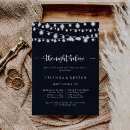 Search for string of lights rehearsal dinner invitations For her