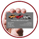 Search for used car sales business cards For him