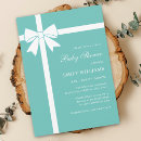 Search for teal blue baby shower invitations Turquoise