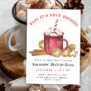Search for cocoa cookies for invitations Hot chocolate