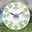 Search for football clocks Green