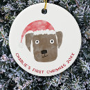 Search for brown dog christmas tree decorations Fun