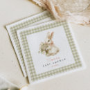Search for bunny baby shower napkins Bunnies