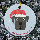 Search for black labrador christmas tree decorations Pet