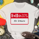Search for name teacher tshirts Red