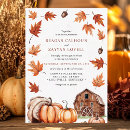 Search for acorns invitations Pumpkin