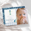 Search for nautical 1st birthday invitations Navy blue