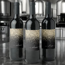 Search for gold black wine labels Glam