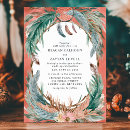 Search for boho feather wedding invitations Nature