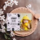 Search for first birthday halloween invitations Ghost