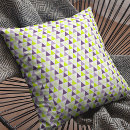 Search for purple and lime green cushions Geometric