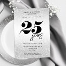 Search for 25 year anniversary invitations Twenty fifth