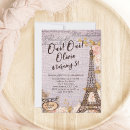 Search for paris birthday invitations Cafe
