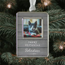 Search for grey kitten christmas tree decorations Pet