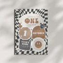Search for one cool dude birthday invitations Happy face