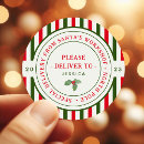 Search for from santa tag stickers Red and green