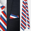 Search for french flag ties Red